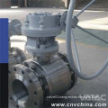 2PC Cast Steel Gear Opreated Trunnion Mounted Ball Valve (Q341X)